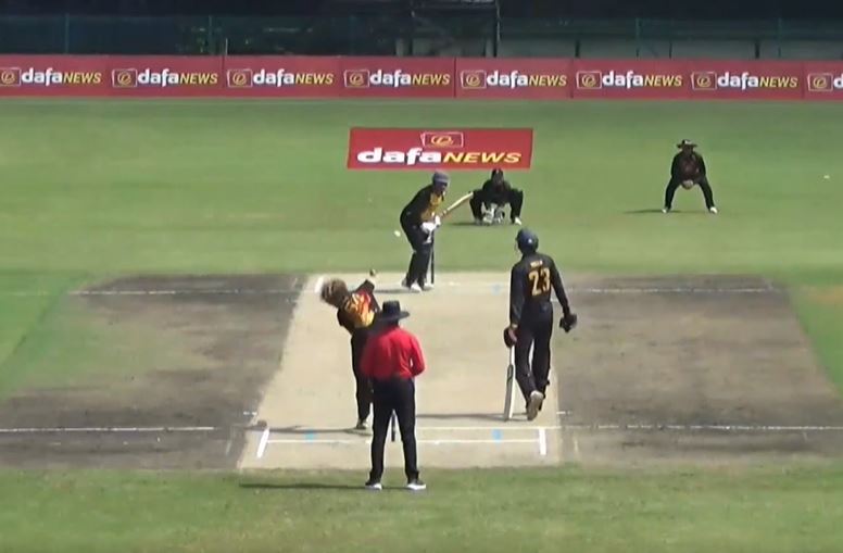 2nd T20I: Syed Aziz’s 53 off 42