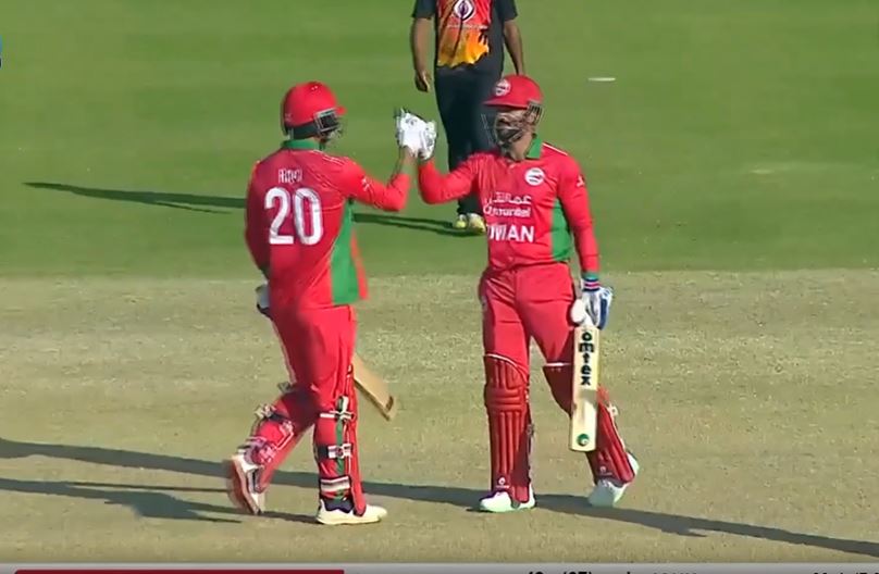 Oman vs Papua New Guinea: Ayaan Khan's 53* off 68