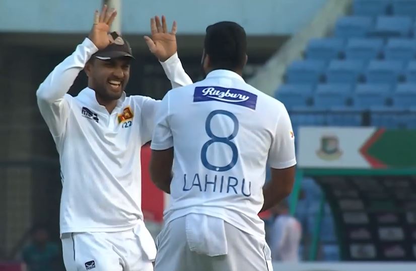 Day 2: Sri Lanka Lead Bangladesh by 476 Runs