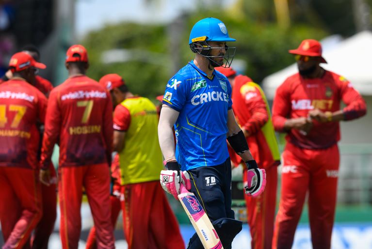 Faf du Plessis's blazing 57 gives Saint Lucia Kings a great start