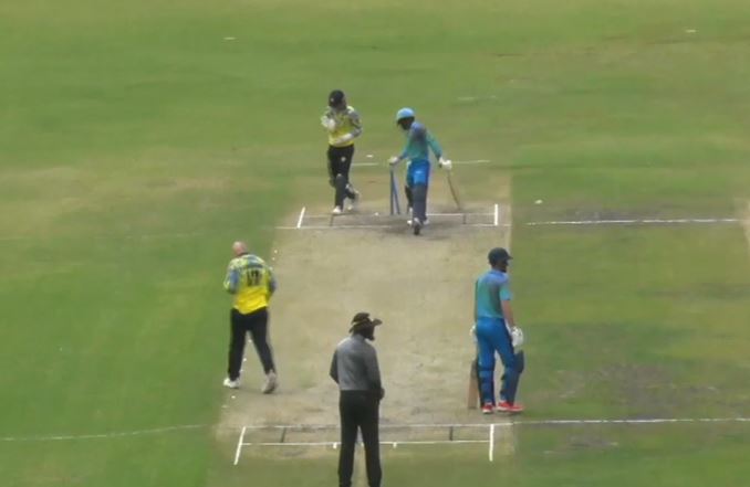 Matabeleland Tuskers vs Durham: Callum Parkinson's 3 for 18