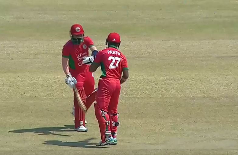 Papua New Guinea vs Oman: Kashyap Prajapati's 57* off 49