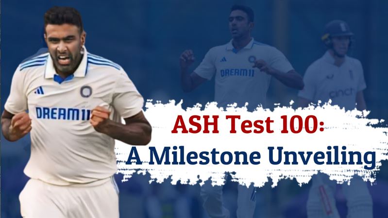 Century of Spin: ASH's 100th Test Match