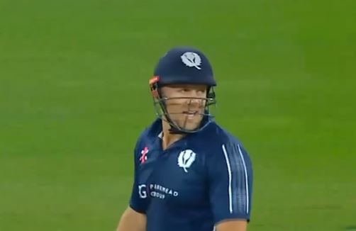 1st T20I: George Munsey's 75 off 49