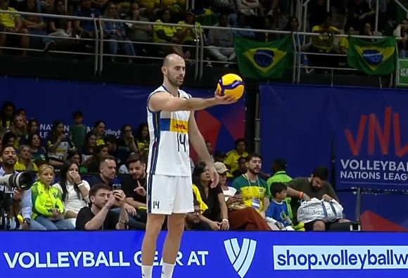 M34: Brazil 2-3 Italy | Men’s VNL 2024