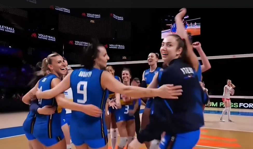 M37: Italy 3-0 France | Women’s VNL 2024