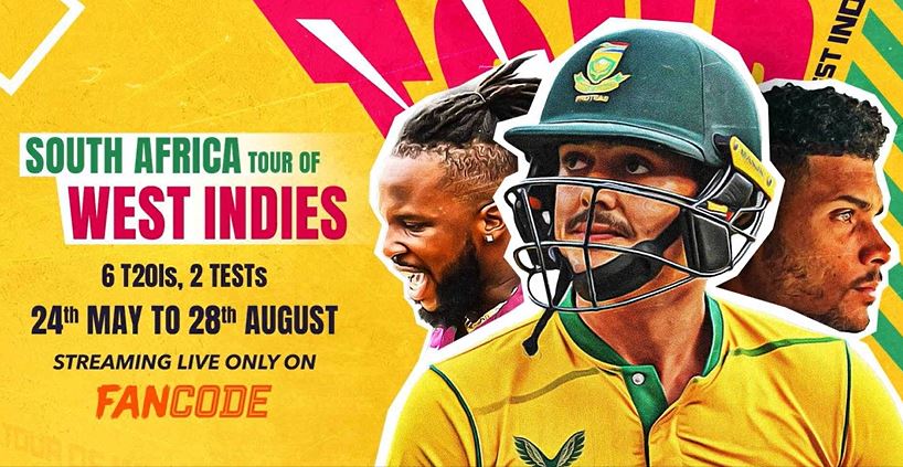 South Africa tour of West Indies 2024: Live on FanCode