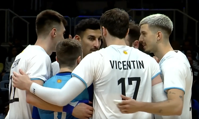 M38: Iran 2-3 Argentina | Men’s VNL 2024