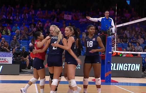 M36: USA 3-1 Canada | Women’s VNL 2024