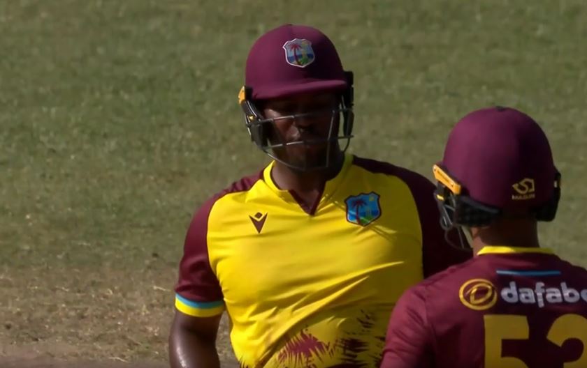 3rd T20I, West Indies Innings: All sixes