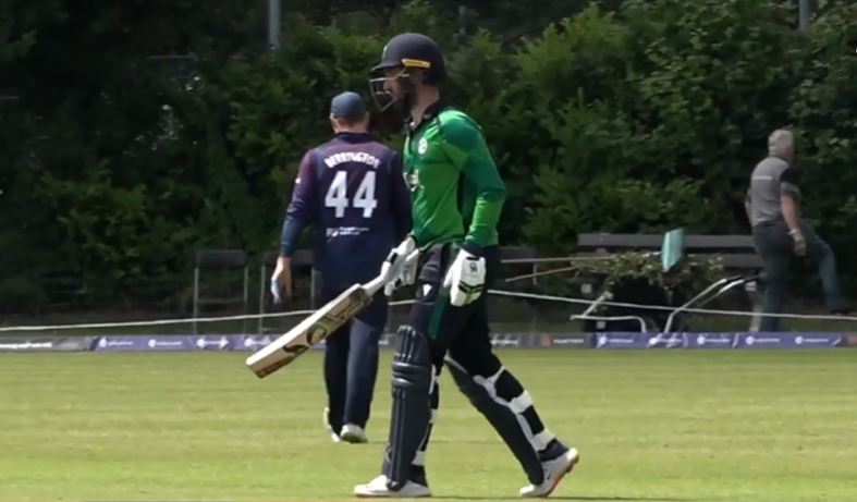 Ireland vs Scotland: Andy Balbirnie's 56 off 46