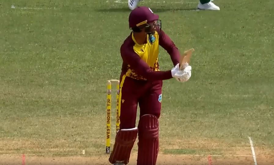 1st T20I, West Indies Innings: All sixes