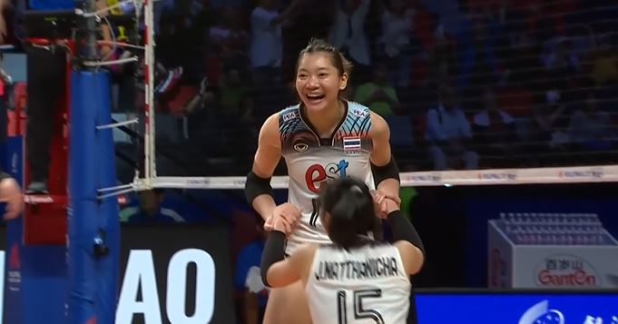 M47: Thailand 3-2 France | Women’s VNL 2024