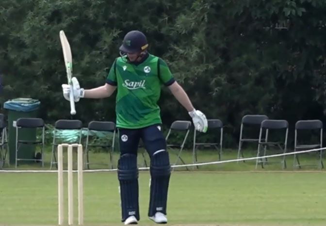 Ireland vs Scotland: Lorcan Tucker's 55 off 38