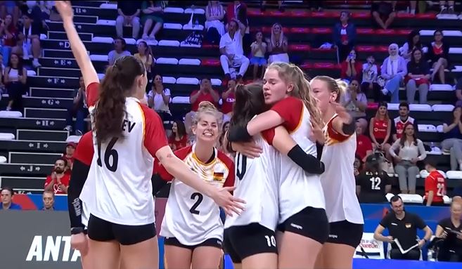 M5: Germany 3-0 France | Women’s VNL 2024