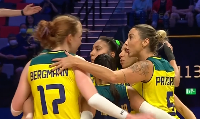 M60: Brazil 3-0 Thailand | Women’s VNL 2024