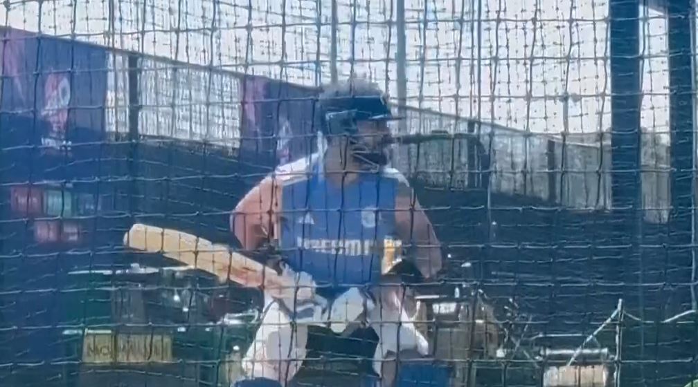 Virat completes his first training session since arriving in New York