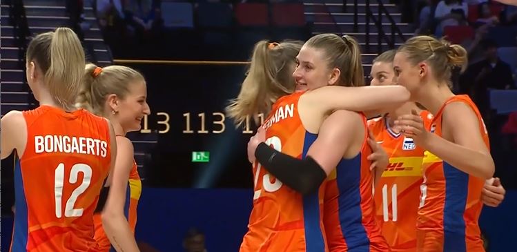 M59: Netherlands 3-0 France | Women’s VNL 2024