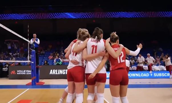 M50: Poland 3-0 Germany | Women’s VNL 2024