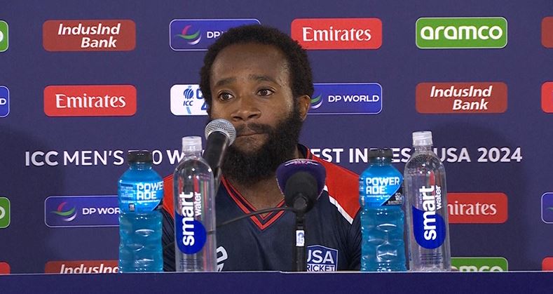Aaron Jones delighted after guiding USA to a T20 WC win