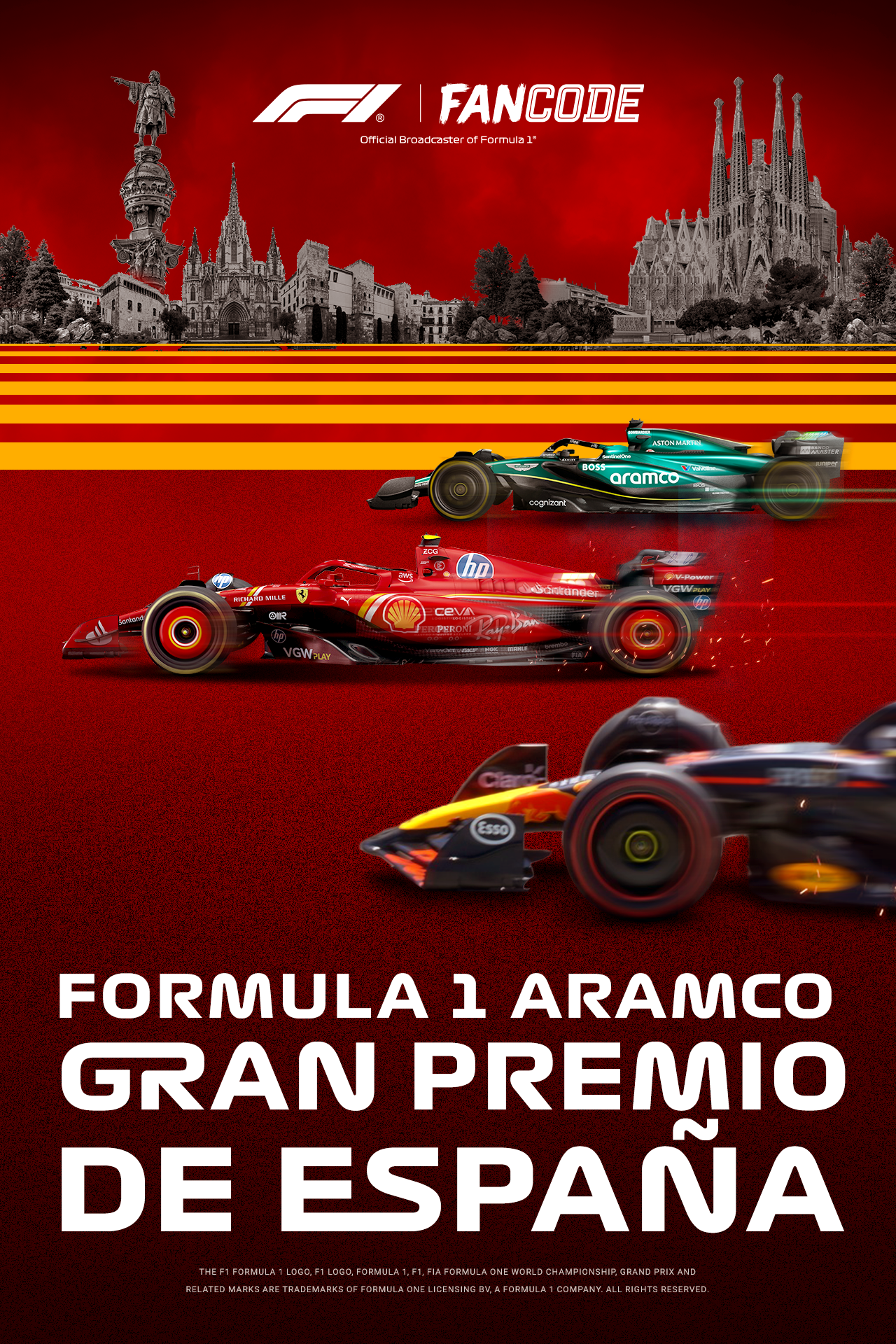 F1 ARAMCO GRAN PREMIO DE ESPANA 2024