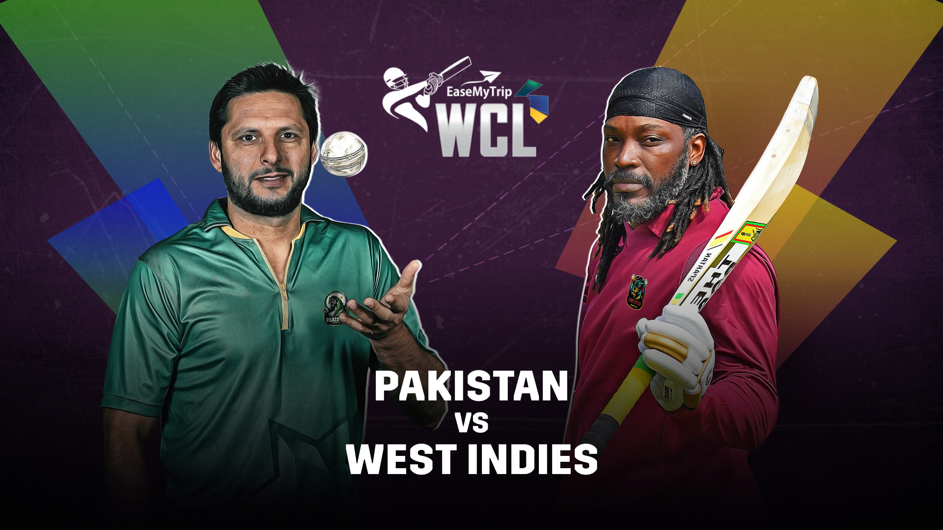 Pakistan Champions VS West Indies Champions
