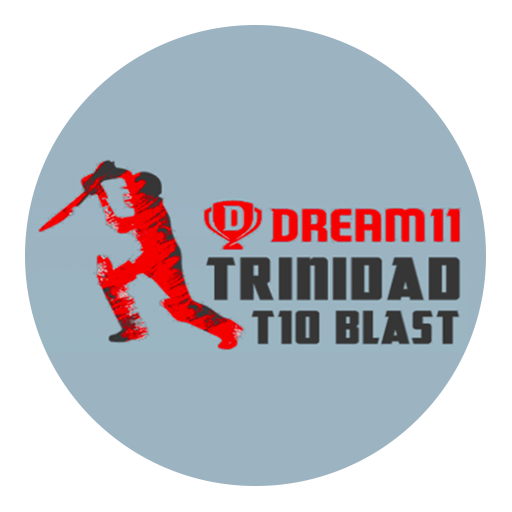 Dream11 trinidad t10 blast, 5th edition, 2024 logo