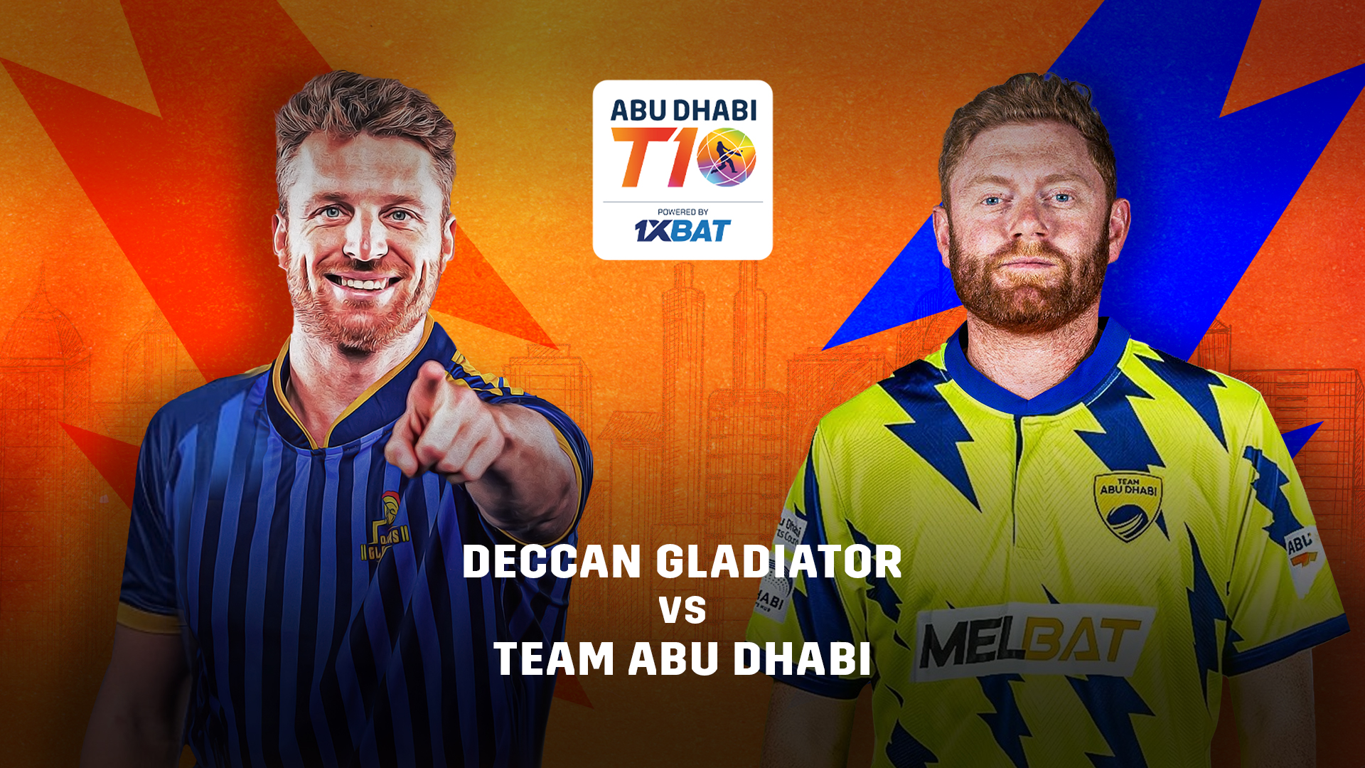 Deccan Gladiators VS Team Abu Dhabi